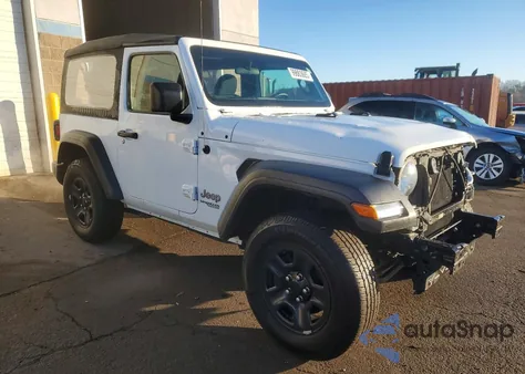 2021 Jeep Wrangler Sport из США, поврежденный, VIN 1C4GJXAG6MW587940